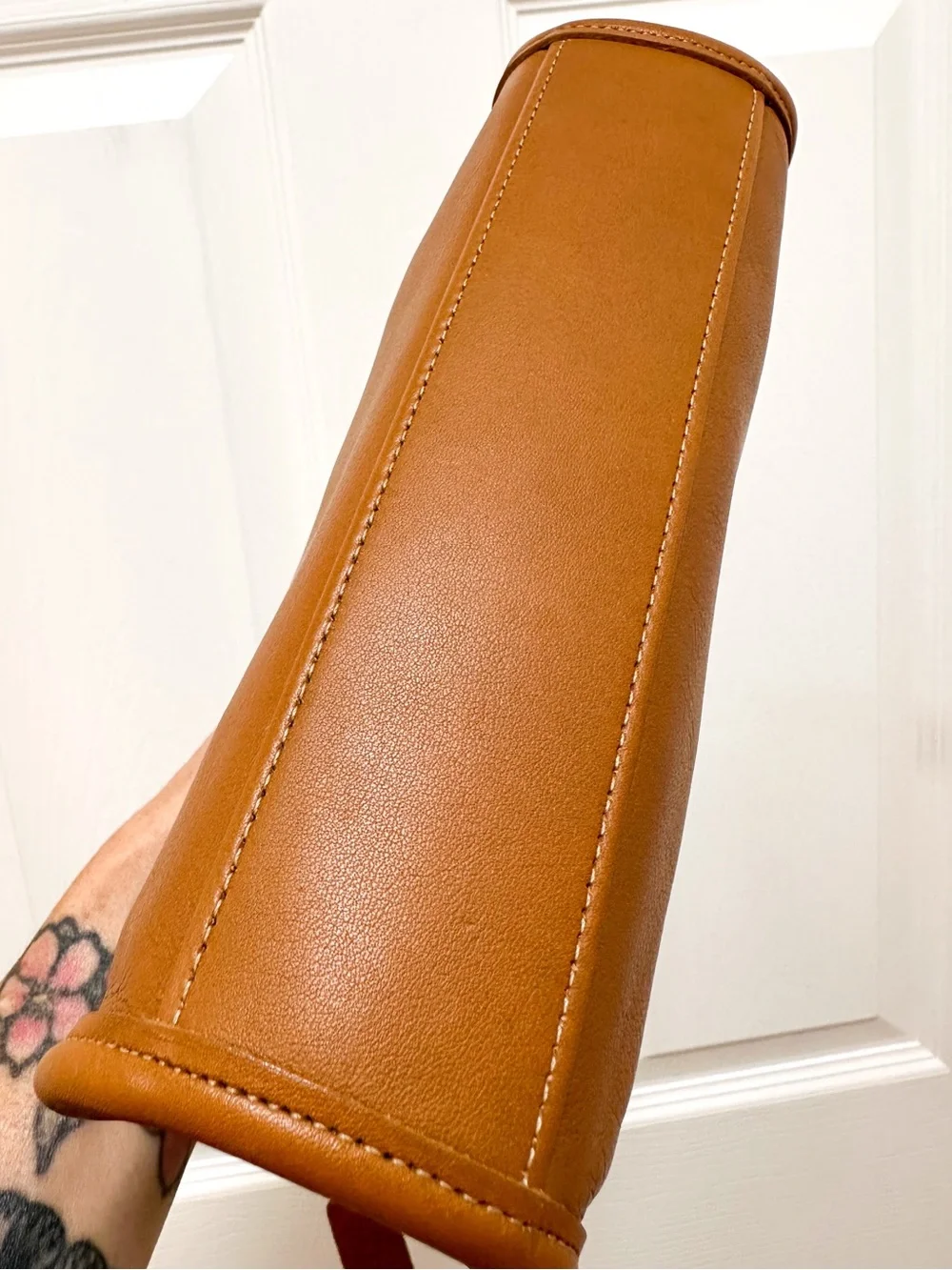 Coach Soho Small Satchel Glove Tanned Leather Toffee Vintage 1998